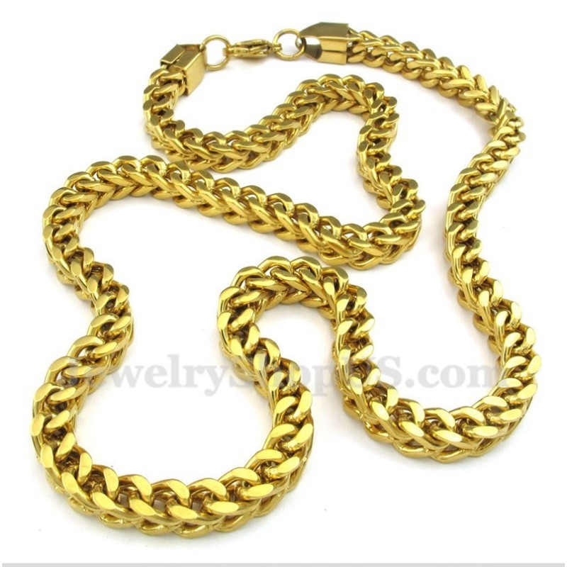 Herrhalsband I Titanguld Herrhalsband I Titanguld