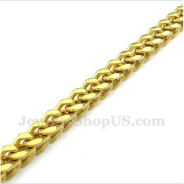 Herrhalsband I Titanguld