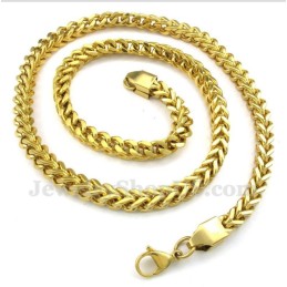 Herrhalsband I Titanguld