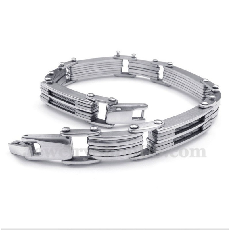 Herrarmband Med Titankabel Herrarmband Med Titankabel