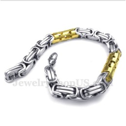 Herrarmband I Titan, Guld, Cylinderformat