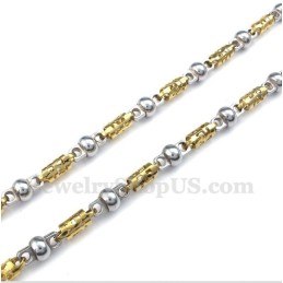 Herrhalsband I Titanguld