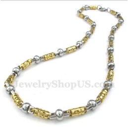 Herrhalsband I Titanguld