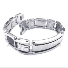 Herrarmband I Titan, Kolfiber