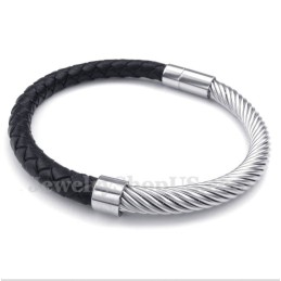 Herrarmband I Titanläder
