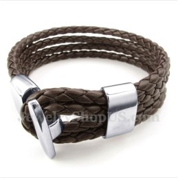 Herrarmband I Titanläder