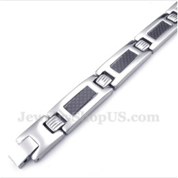 Herrarmband I Titan, Kolfiber, Magnet