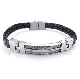 Herrarmband I Titanläder