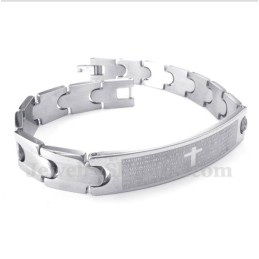 Armband Med Spanska Bibelverser I Titan För Män