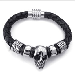 Herrarmband I Titanläder