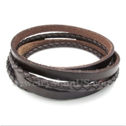 Herrarmband I Titanläder
