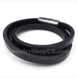 Herrarmband I Titanläder