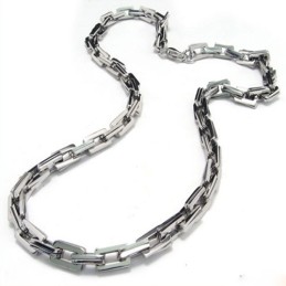 20,1 Tums Titanhalsband Med Slubbad Kedja 8076