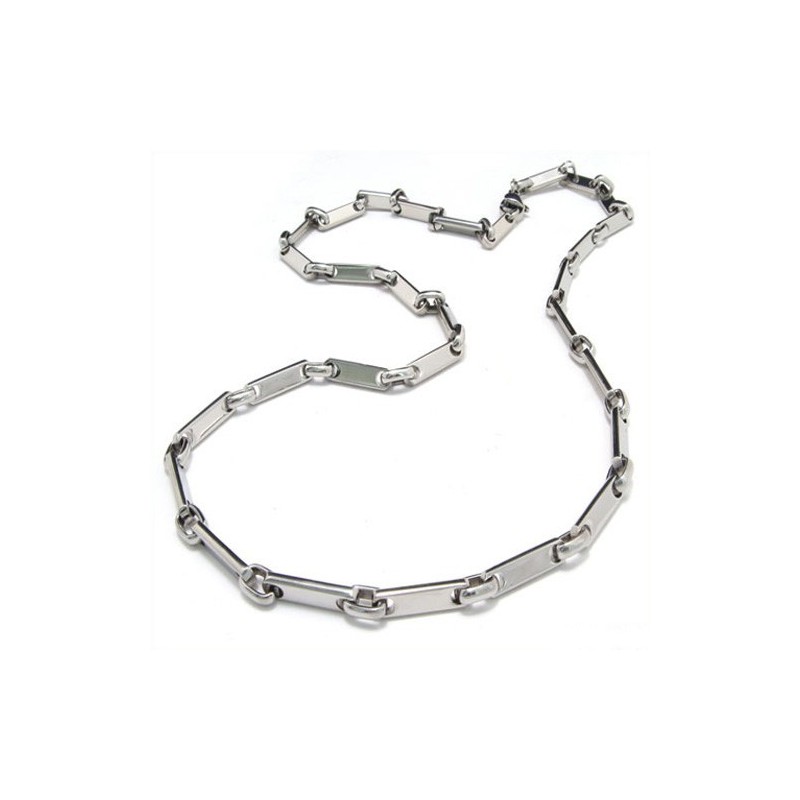20,1 Tums Titanhalsband Med Slubbad Kedja 8082 20,1 Tums Titanhalsband Med Slubbad Kedja 8082