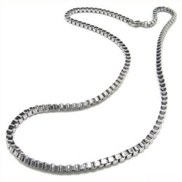 20,1 Tums Titansilver Åtdraget Halsband 8092