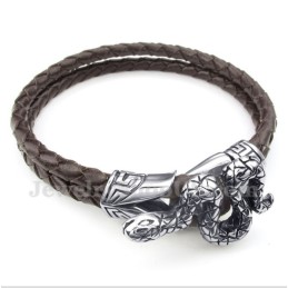 Herrarmband I Titanläder