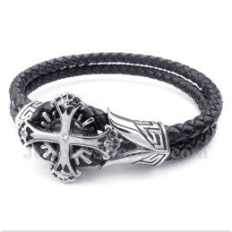 Herrarmband I Titanläder