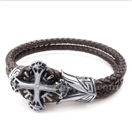 Herrarmband I Titanläder
