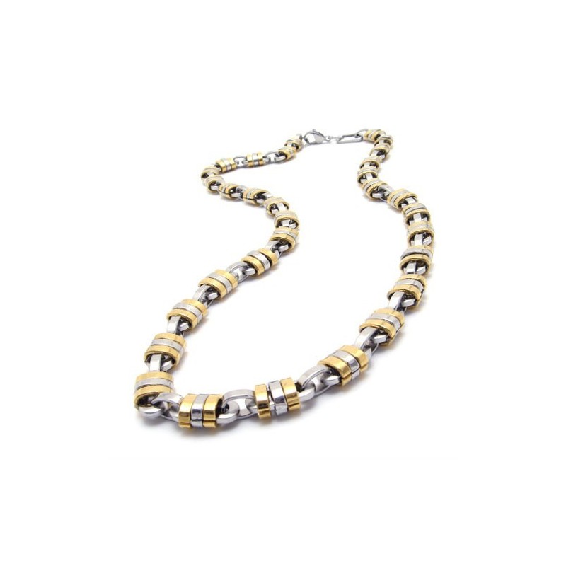 22 Tums Titanhalsband I Gyllene 22 Tums Titanhalsband I Gyllene