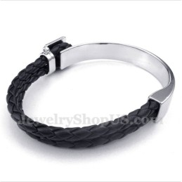 Herrarmband I Titanläder