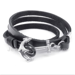Herrarmband I Titanläder