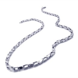 20,5 Tums Fint Halsband I Titan Och Silver