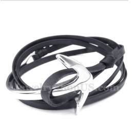 Ankararmband I Titanläder För Män