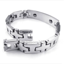 Herrarmband Med Titanmagnet
