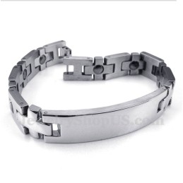 Herrarmband Med Titanmagnet