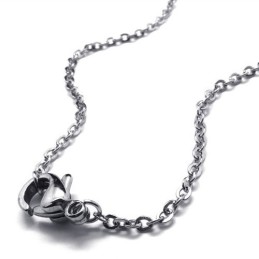 15,4 Tums Titanhalsband I Urholkning