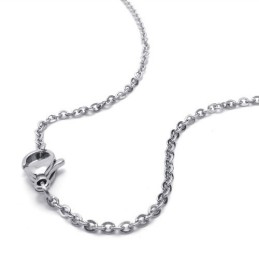 15,7 Tums Titan Silverkedjor Halsband