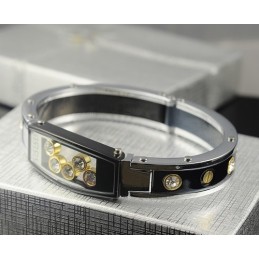 Herrarmband I Titan Med Diamanter