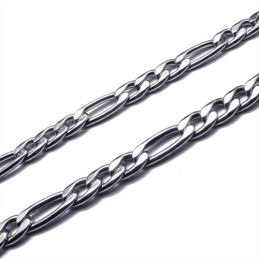 Enkelt Halsband I Titan/Silver På 61 Cm