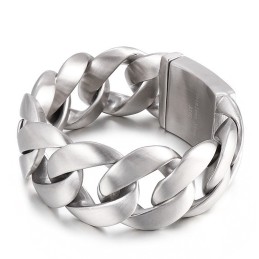 Moderiktigt Och Elegant Titanarmband För Män