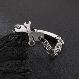 Moderiktigt Titanarmband För Män Till Salu