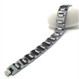 Tungstenkarbid 16 Mm Brett, Grovt Herrarmband