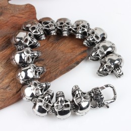 Skull Herr Titanarmband Titanarmband