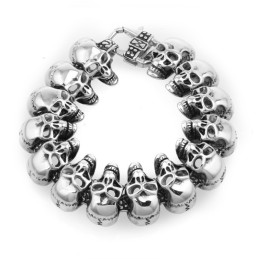 Skull Herr Titanarmband Titanarmband