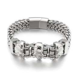 Skull Herr Titanarmband