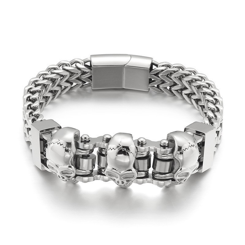 Skull Herr Titanarmband Skull Herr Titanarmband