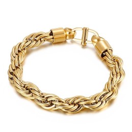 Herrhalsband Med Ovalt Vridet Mönster Och Solburstspänne I Titan