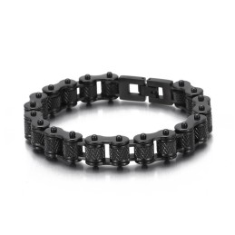 Herrmode Rock & Roll Hiphop Titanarmband