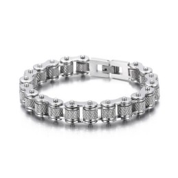 Herrmode Rock & Roll Hiphop Titanarmband