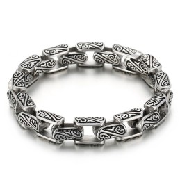 Blommönster Populära Titanarmbandstillbehör Att Skicka Presenter Till Pojkvännen