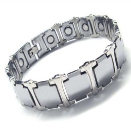 Tungstenkarbid 16 Mm Brett, Grovt Herrarmband