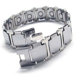 Tungstenkarbid 16 Mm Brett, Grovt Herrarmband