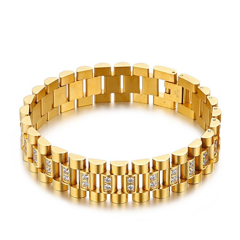 Herrarmband Armband Med Diamanter Herrarmband Armband Med Diamanter
