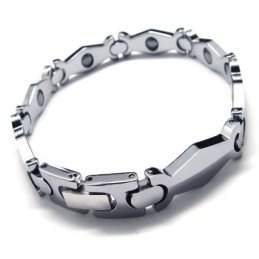 Herrarmband I Volframkarbid, 8 Mm Brett