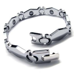 Herrarmband I Volframkarbid, 8 Mm Brett