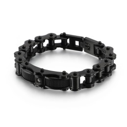 Rock Biker Chain Titan Herrarmband Med Diamant